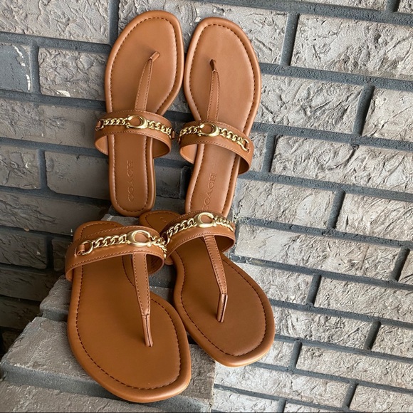 new coach sandals